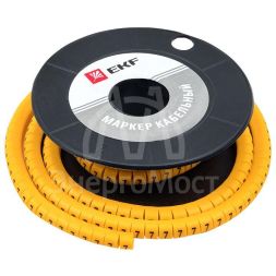 Маркер каб. 1.5кв.мм &amp;quot;7&amp;quot; (к-1000ед) (ЕС-0) EKF plc-KM-1.5-7