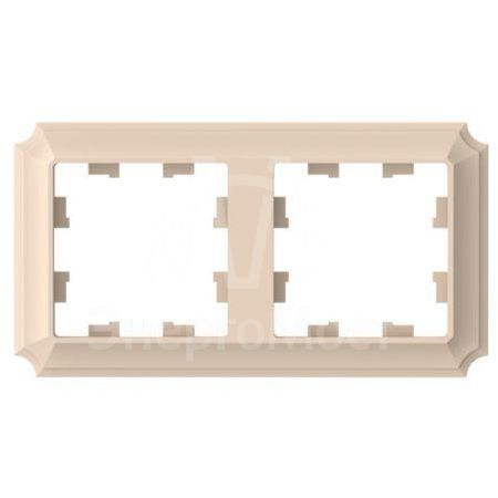 Рамка 2-пост. AtlasDesign Antique универс. песочн. SE ATN101202