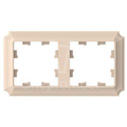 Рамка 2-пост. AtlasDesign Antique универс. песочн. SE ATN101202