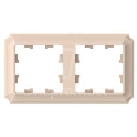 Рамка 2-пост. AtlasDesign Antique универс. песочн. SE ATN101202