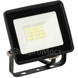 Прожектор светодиодный СДО-3002 20Вт 6500К IP65 Basic EKF FLL-3002-20-6500