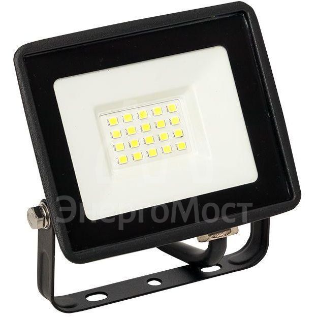 Прожектор светодиодный СДО-3002 20Вт 6500К IP65 Basic EKF FLL-3002-20-6500