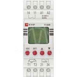 Реле температуры с дисплеем RT-820M (-25....+130 С) PROxima EKF RT-820M
