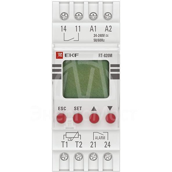 Реле температуры с дисплеем RT-820M (-25....+130 С) PROxima EKF RT-820M