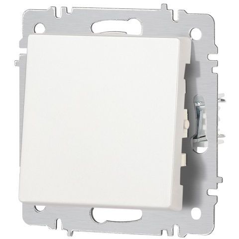 Переключатель 1-кл. СП Accent 6-103-06 10А IP20 250В AL/CU перламутр. Intro Б0063432