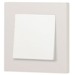 Переключатель 1-кл. СП Accent 6-103-06 10А IP20 250В AL/CU перламутр. Intro Б0063432