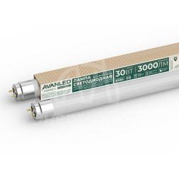 Лампа светодиодная AL Т8-30-865-1200-М 30Вт матовая 6500К холод. бел. G13 AVANLED 11112655