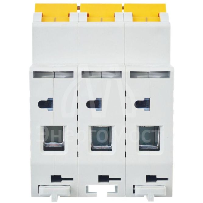 Выключатель автоматический модульный 3п D 40А 4.5кА ВА47-29 IEK MVA20-3-040-D