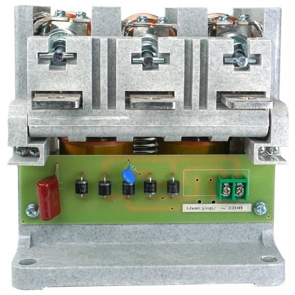 Контактор вакуумный КВТ-1.14-2.5/250-3 У3 3п 250А кат. 220В AC 4НО+3НЗ IP00 без реле Электротехник ET557368