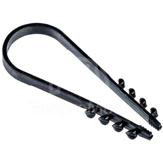 Дюбель-хомут 19-25мм для круглого кабеля нейлон черн. (уп.25шт) IEK UDH13-19-25-025-K02