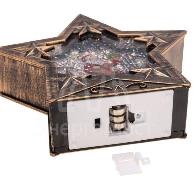 Светильник декоративный (фигура) &amp;quot;Звезда&amp;quot; с эффектом снегопада и подсветкой Neon-Night 501-182