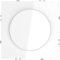 Светорегулятор поворотно-нажимной СП S70 600Вт механизм бел. глянцевый Voltum VLS070301