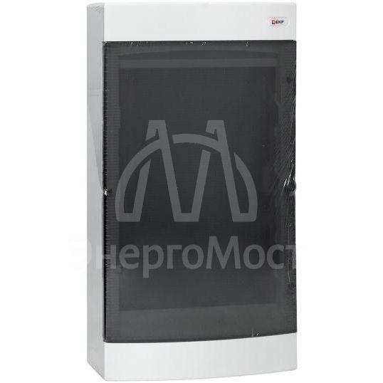 Щит слаботочный навесной &amp;quot;Unix&amp;quot; прозр. дверь 4 габарит увеличенный IP40 PROxima EKF ux-4m-n-xl
