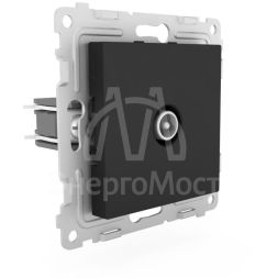 Розетка TV оконечная СП Pixel 1DB механизм карбон TOKOV ELECTRIC TKE-PX-A1O-C14