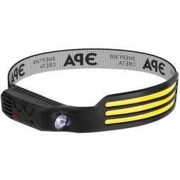 Фонарь светодиодный налобный GA-808 "Кибер-3" аккумуляторный 5Вт COB+3Вт LED сенсорное управление 5 режимов Эра Б0069574