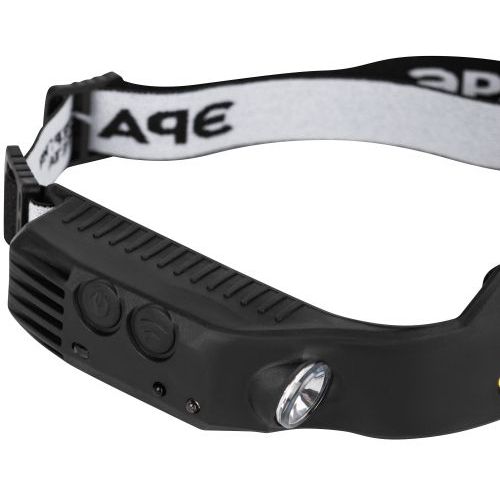 Фонарь светодиодный налобный GA-808 "Кибер-3" аккумуляторный 5Вт COB+3Вт LED сенсорное управление 5 режимов Эра Б0069574