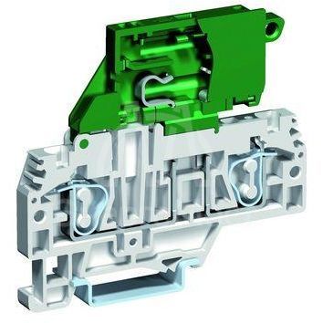 Держатель предохранителя 5х20 пружина 4кв.мм сер. DKC ZHF310GR