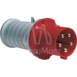 Вилка эл. каб. 63А 3P+N+E IP44 ABB 2CMA166764R1000