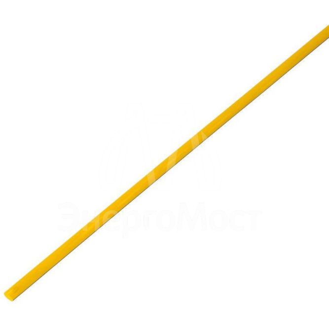 Трубка термоусадочная 3.0/1.5 1м желт. Rexant 20-3002