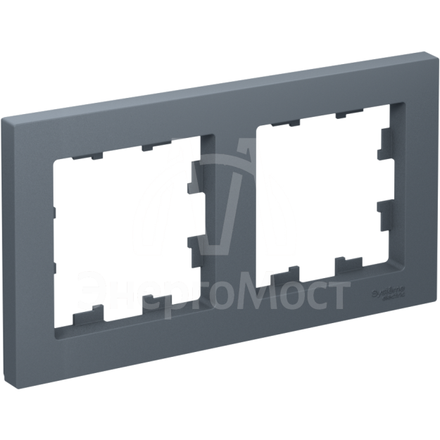 Рамка 2-м AtlasDesign универс. грифель SchE ATN000702