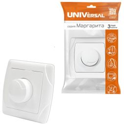 Светорегулятор СП 500Вт Маргарита бел. UNIVersal М0101