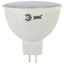 Лампа светодиодная LED MR16-12W-860-GU5.3 MR16 12Вт софит GU5.3 холод. бел. ЭРА Б0049075