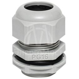 Сальник PG16 IP54 отв. d21мм провод d10-14мм (уп.2шт) PROxima EKF plc-pg-16-2-r