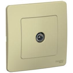 Розетка телевизионная TV СП Blanca коннектор беж. SE BLNTS000017