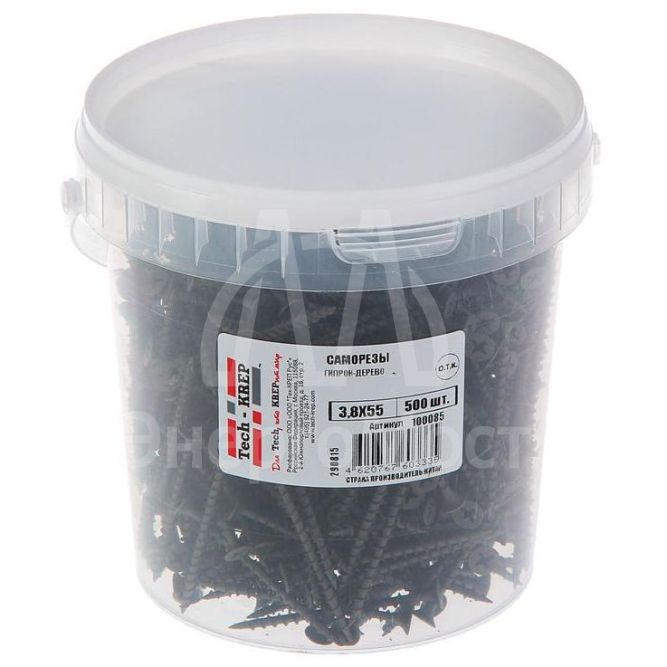 Саморез ШСГД 3.8х55 (уп.500шт) Tech-KREP 100085