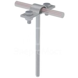 Держатель вкручиваемый DPV-L120-D5-10 для прутка d5-10 L120 сталь КМ MA0177