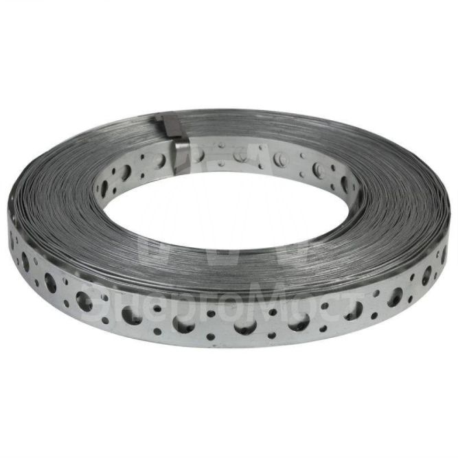 Лента монтажная перфорированная 20х0.55мм LP lp-20-0.55-25 прямая (уп.25м) Эра Б0047418