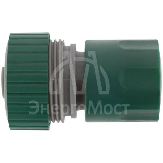 Соединитель пластиковый 3/4дюйм автостоп FIT 77406