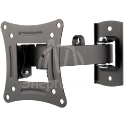 Кронштейн для телевизора 10-27 дюймов наклонно-поворотный одно колено HOME Rexant 38-0053