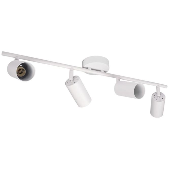 Светильник PCL-0404 4xGU10 IP20 230В WH настен./потолочн. декор. под лампу JazzWay 5066700