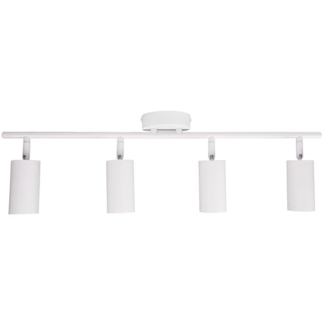 Светильник PCL-0404 4xGU10 IP20 230В WH настен./потолочн. декор. под лампу JazzWay 5066700