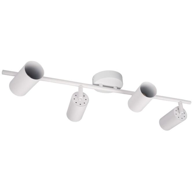 Светильник PCL-0404 4xGU10 IP20 230В WH настен./потолочн. декор. под лампу JazzWay 5066700