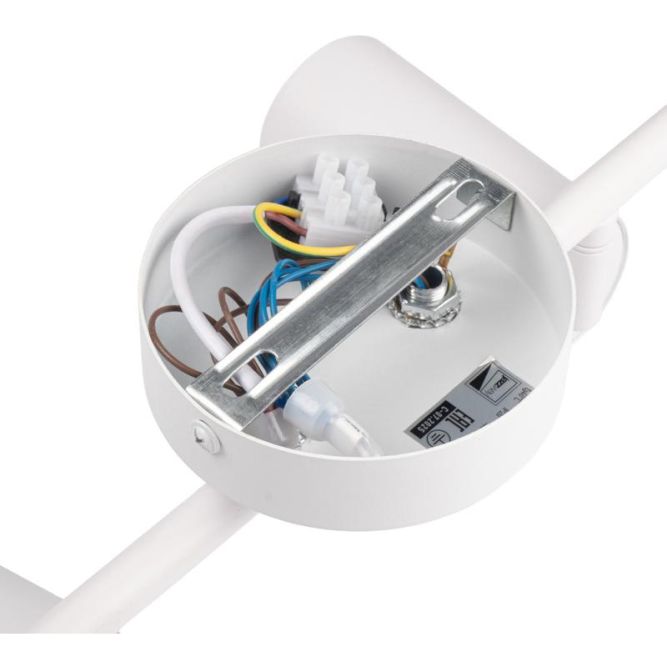 Светильник PCL-0404 4xGU10 IP20 230В WH настен./потолочн. декор. под лампу JazzWay 5066700