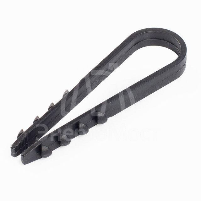 Дюбель-хомут ДХ 11-18 нейлон черн. (уп.100шт) Fortisflex 59565