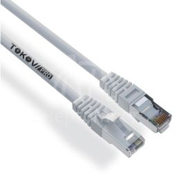 Патч-корд кат.5E F/UTP 24 AWG LSZH 2м TOKOV PRO TOKOV Eletrcic TKP-PC06-5EF-CULSZH-2M