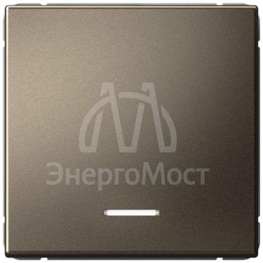 Выключатель 1-кл. ArtGallery (сх. 1а) 10AX с подсветкой механизм мокко SE GAL000613