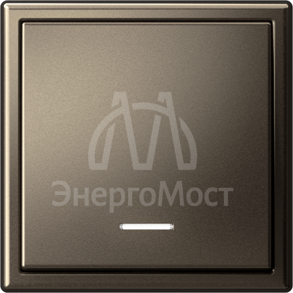 Выключатель 1-кл. ArtGallery (сх. 1а) 10AX с подсветкой механизм мокко SE GAL000613