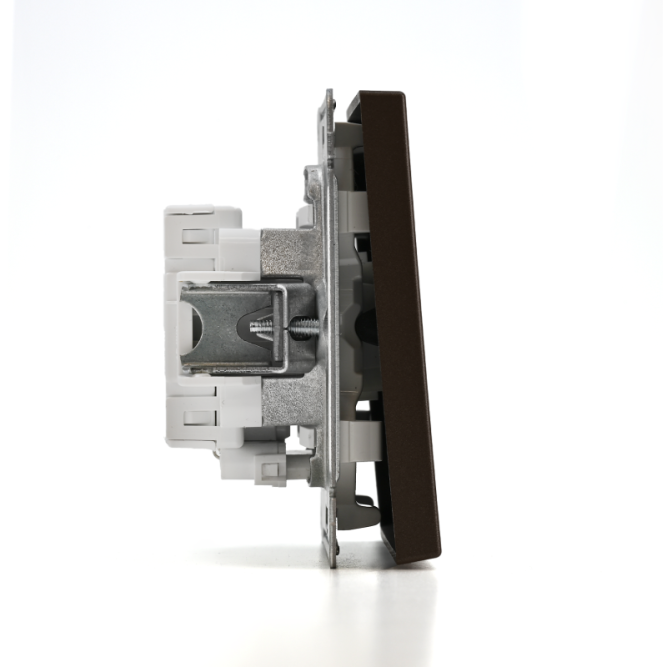 Выключатель 1-кл. ArtGallery (сх. 1а) 10AX с подсветкой механизм мокко SE GAL000613