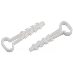 Дюбель-хомут 5-8мм для плоского кабеля NO-224-228 бел. (уп.100шт) Эра Б0066282