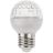 Лампа светодиодная 1Вт 9LED Шар d50 E27 тепл. бел. Neon-Night 405-216