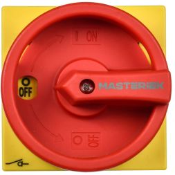 Переключатель кулачковый40А (сх. 10) закрытая рукоятка авар. IEK MI-CS12-040-010