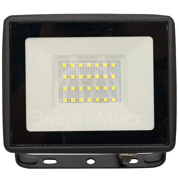 Прожектор светодиодный СДО-3003 30Вт 6500К IP65 Basic EKF FLL-3003-30-6500
