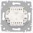 Переключатель 1-кл. СП Accent 6-103-07 10А IP20 250В AL/CU графит Intro Б0063442