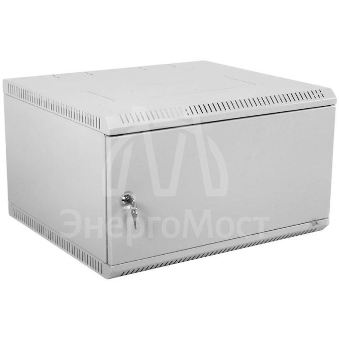 Шкаф коммутационный ШРН-Э-6.350.1 6U 600х350мм передн. двери стал.лист несъемн.бок.пан. сер. ЦМО 892815