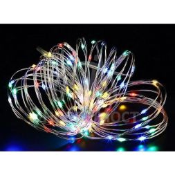 Гирлянда &amp;quot;Нить&amp;quot; LDM100M 100 разноцветных минисветодиодов 10м для помещений SHLights 4690601047335