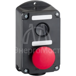 Пост кнопочный ПКЕ-222 2 У2 IP54 красн. гриб КЭАЗ 150757